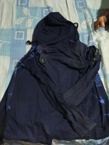 Graphic Print Full Zip Jacket