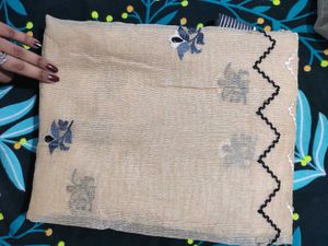 Elegant Embroidered Saree