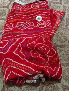 Red Chunri Sareee