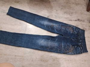 Stones Skinny Jeans For Girls