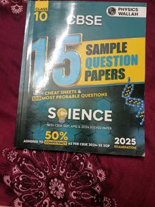 CBSE Class 10 Science Sample Papers
