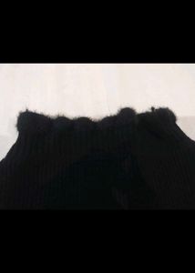 black phoncho sweater for women🍒