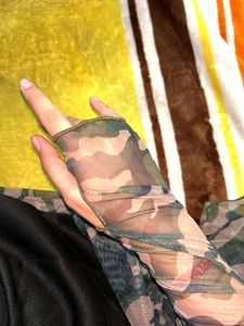 Camo mesh Long Sleeve Top (Brand new)