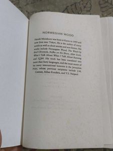 Norwegian Wood by Murakami