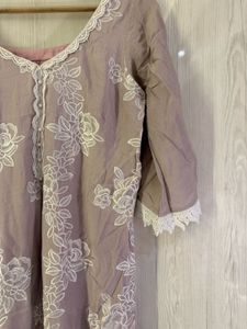 Lace Work Suit Set 3 Piece