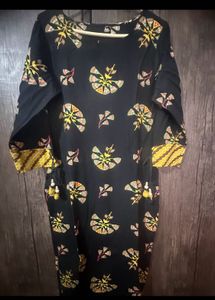 Elegant Printed Kurta with sharara