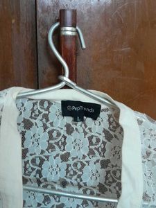 Lace Shrug And Top
