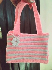 Handmade Crochet Tote Bag