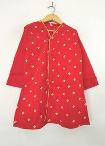 Red And Yellow Kurta Set (Boy&#39;s)