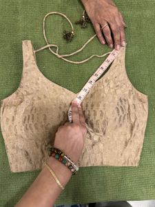 Khaki Gold Blouse