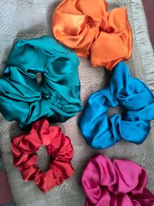 Satin Scrunchie Bundle