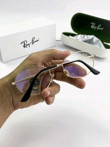 Ray-Ban Gold Frame Glasses