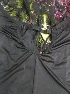 (1133)Lace Detail Bodysuit