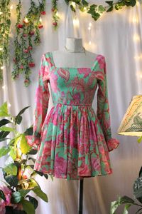 Floral Print Mini Dress