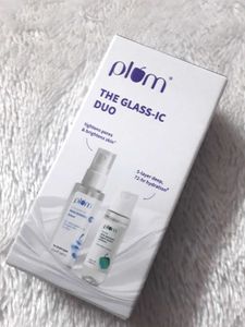 Plum The Glass-ic Duo | Rice Water &amp; 3% Niacinamid