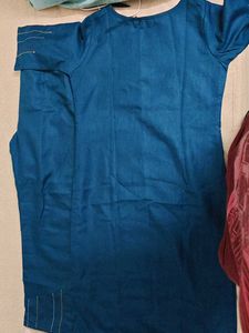 Teal Kurta Set