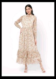 Floral Print Maxi Dress