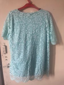 Aquablue Lace top