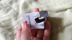 Geometric Silver Studs