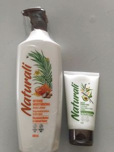 Naturali Moisturizing Body Lotion, FREE Face Wash