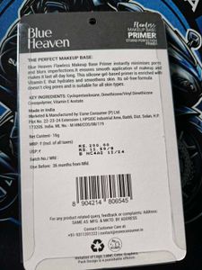 Blue Heaven Flawless Primer - Mini Pack