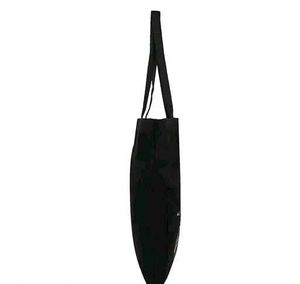 Black Tote Bag with Hearts