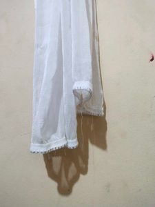 White Chiffon Dupatta