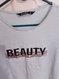 Zudio Women Crop Top T-Shirt