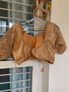Gold Embroidered Blouse