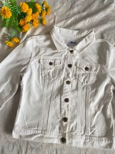 White Denim Jacket🤍