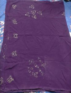 Marble  Violet Colour Chunni
