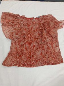 Outryt Floral Print Blouse