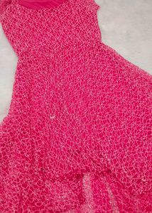 High Low Net Dress