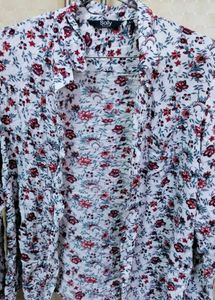 Floral Print Long Sleeve Top