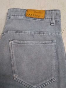 Gray Denim Jeans