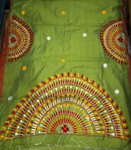 Kashmiri Work Saree