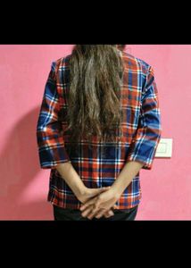 Plaid Flannel Top