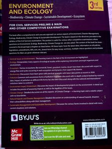 Environment and Ecology Book for Civil Services