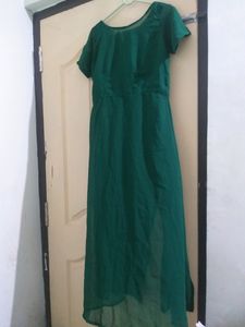 Front Slit Long Top