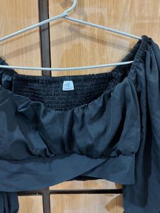 Black Crop Top