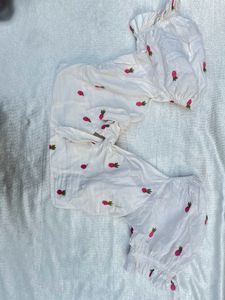 White Crop Top