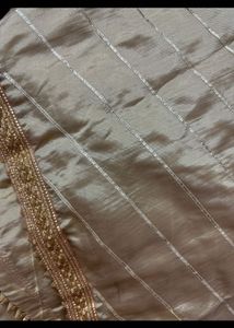 Elegant golden dupatta