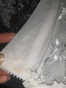 White Floral Corset Top