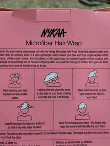 NYKAA Microfiber Hair Wrap