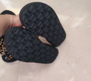 Floral &amp; Animal Print Bow Sandals