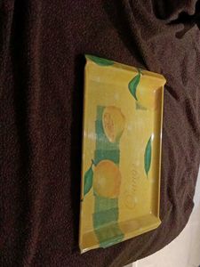 Yellow Tray for serving