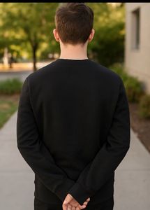 Bang Ban g Jeans Black Thick Sweatshirt