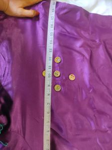 Elegant Purple Kurta Set