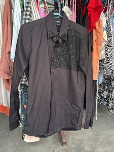 Men's Long Sleeve Party Shirt