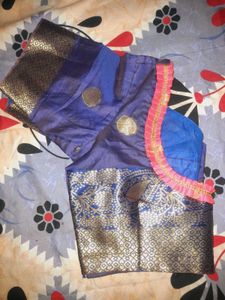 Banarasi Saree With Stitched Blouse